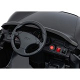 JOKO Elektrické autíčko RUF CTR3, penové kolesá, kožené sedadlo, čierne