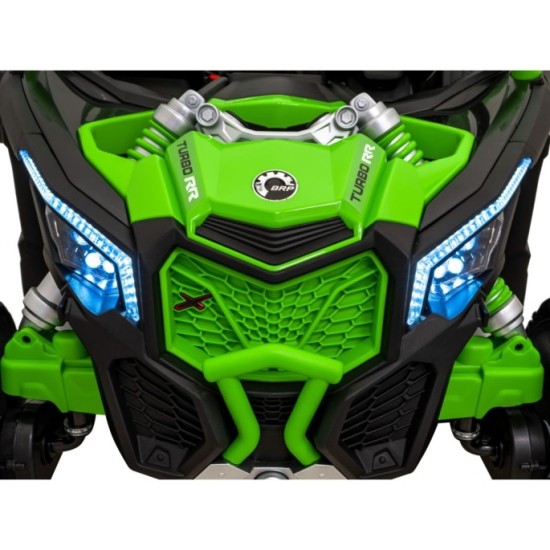 JOKO Elektrické autíčko Buggy Maverick Turbo RR STRONG 2x320W 24V, Nafukovacie kolesá, Dvojmiestne Kožené sedadlo, Nosnosť 50kg,