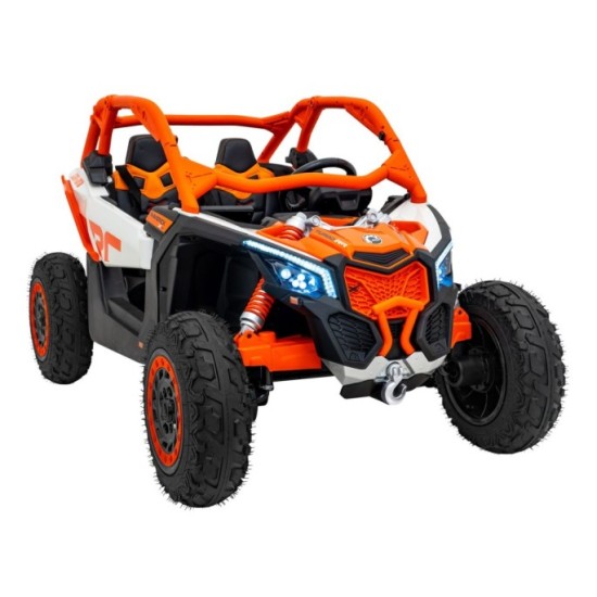 JOKO Elektrické autíčko Buggy Maverick Turbo RR STRONG 2x320W 24V, Nafukovacie kolesá, Dvojmiestne Kožené sedadlo, Nosnosť 50kg,