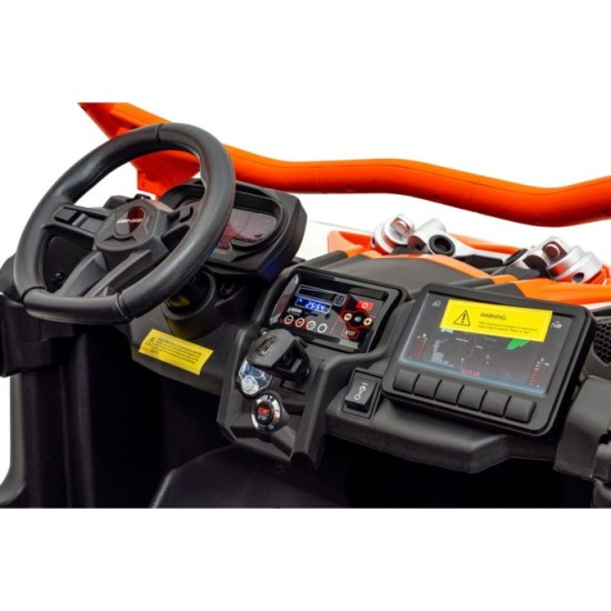 JOKO Elektrické autíčko Buggy Maverick Turbo RR STRONG 2x320W 24V, Nafukovacie kolesá, Dvojmiestne Kožené sedadlo, Nosnosť 50kg,