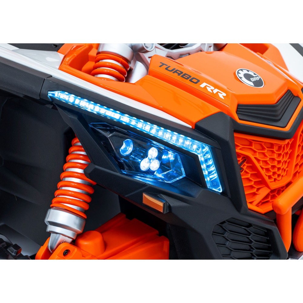 JOKO Elektrické autíčko Buggy Maverick Turbo RR STRONG 2x320W 24V, Nafukovacie kolesá, Dvojmiestne Kožené sedadlo, Nosnosť 50kg,
