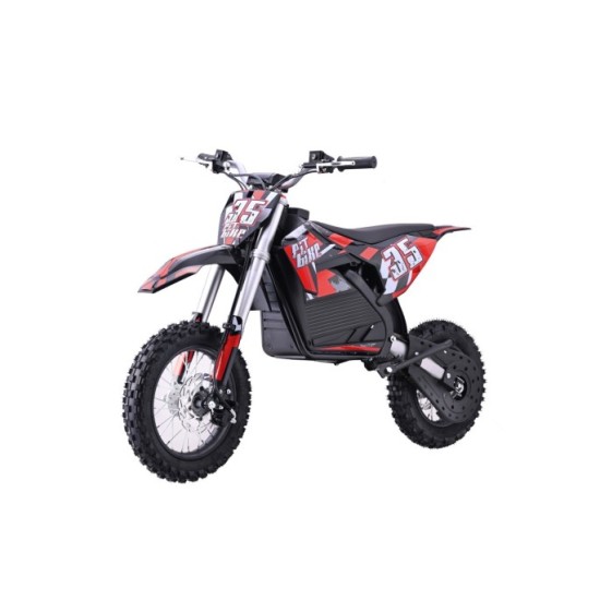 JOKO Elektrická Motorka 1000W 36v, rýchlosť 33km/h, nosnosť 90kg, červená