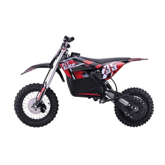 JOKO Elektrická Motorka 1000W 36v, rýchlosť 33km/h, nosnosť 90kg, červená