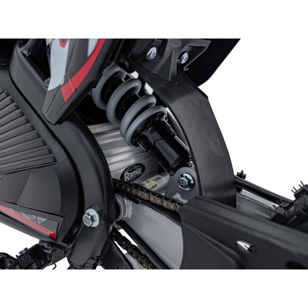 JOKO Elektrická Motorka 1000W 36v, rýchlosť 33km/h, nosnosť 90kg, červená
