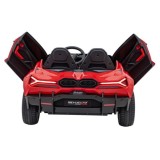 JOKO Elektrické autíčko Lamborghini Revuelto XL 4x4 24V, Dvojmiestne Kožené sedadlo, Penové kolesá, FM rádio, Nosnosť 60kg, červ