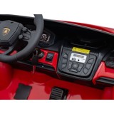 JOKO Elektrické autíčko Lamborghini Revuelto XL 4x4 24V, Dvojmiestne Kožené sedadlo, Penové kolesá, FM rádio, Nosnosť 60kg, červ