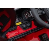 JOKO Elektrické autíčko Lamborghini Revuelto XL 4x4 24V, Dvojmiestne Kožené sedadlo, Penové kolesá, FM rádio, Nosnosť 60kg, červ
