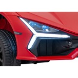 JOKO Elektrické autíčko Lamborghini Revuelto XL 4x4 24V, Dvojmiestne Kožené sedadlo, Penové kolesá, FM rádio, Nosnosť 60kg, červ