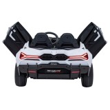 JOKO Elektrické autíčko Lamborghini Revuelto XL 4x4 24V, Dvojmiestne Kožené sedadlo, Penové kolesá, FM rádio, Nosnosť 60kg, biel