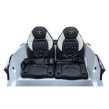 JOKO Elektrické autíčko Lamborghini Revuelto XL 4x4 24V, Dvojmiestne Kožené sedadlo, Penové kolesá, FM rádio, Nosnosť 60kg, biel