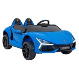 JOKO Elektrické autíčko Lamborghini Revuelto XL 4x4 24V, Dvojmiestne Kožené sedadlo, Penové kolesá, FM rádio, Nosnosť 60kg, modr