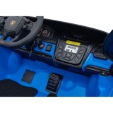 JOKO Elektrické autíčko Lamborghini Revuelto XL 4x4 24V, Dvojmiestne Kožené sedadlo, Penové kolesá, FM rádio, Nosnosť 60kg, modr