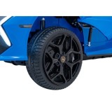 JOKO Elektrické autíčko Lamborghini Revuelto XL 4x4 24V, Dvojmiestne Kožené sedadlo, Penové kolesá, FM rádio, Nosnosť 60kg, modr