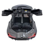 JOKO Elektrické autíčko Lamborghini Revuelto XL 4x4 24V, Dvojmiestne Kožené sedadlo, Penové kolesá, FM rádio, Nosnosť 60kg, sivé