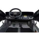 JOKO Elektrické autíčko Lamborghini Revuelto XL 4x4 24V, Dvojmiestne Kožené sedadlo, Penové kolesá, FM rádio, Nosnosť 60kg, sivé