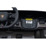 JOKO Elektrické autíčko Lamborghini Revuelto XL 4x4 24V, Dvojmiestne Kožené sedadlo, Penové kolesá, FM rádio, Nosnosť 60kg, sivé