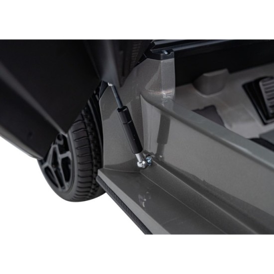 JOKO Elektrické autíčko Lamborghini Revuelto XL 4x4 24V, Dvojmiestne Kožené sedadlo, Penové kolesá, FM rádio, Nosnosť 60kg, sivé