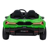 JOKO Elektrické autíčko Lamborghini Revuelto XL 4x4 24V, Dvojmiestne Kožené sedadlo, Penové kolesá, FM rádio, Nosnosť 60kg, zele