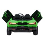 JOKO Elektrické autíčko Lamborghini Revuelto XL 4x4 24V, Dvojmiestne Kožené sedadlo, Penové kolesá, FM rádio, Nosnosť 60kg, zele