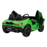 JOKO Elektrické autíčko Lamborghini Revuelto XL 4x4 24V, Dvojmiestne Kožené sedadlo, Penové kolesá, FM rádio, Nosnosť 60kg, zele
