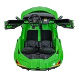 JOKO Elektrické autíčko Lamborghini Revuelto XL 4x4 24V, Dvojmiestne Kožené sedadlo, Penové kolesá, FM rádio, Nosnosť 60kg, zele
