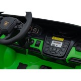 JOKO Elektrické autíčko Lamborghini Revuelto XL 4x4 24V, Dvojmiestne Kožené sedadlo, Penové kolesá, FM rádio, Nosnosť 60kg, zele