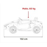 JOKO Elektrické autíčko Lamborghini Revuelto XL 4x4 24V, Dvojmiestne Kožené sedadlo, Penové kolesá, FM rádio, Nosnosť 60kg, zele