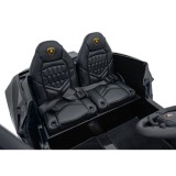 JOKO Elektrické autíčko Lamborghini Revuelto XL 4x4 24V, Dvojmiestne Kožené sedadlo, Penové kolesá, FM rádio, Nosnosť 60kg, čier