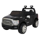 JOKO Elektrické atíčko RAM 3500 2x200W 24V, kožené sedadlo, nosnosť 50kg, penové kolesá, čierne