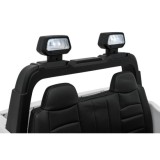 JOKO Elektrické atíčko RAM 3500 2x200W 24V, kožené sedadlo, nosnosť 50kg, penové kolesá, biele
