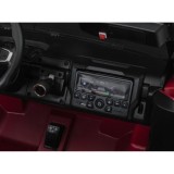 JOKO Elektrické atíčko RAM 3500 Hasičské Auto 2x200W 24V, kožené sedadlo, penové kolesá, červené