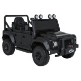 JOKO Elektrické autičko Land Rover Defender 110 SVX Concept 2x100W 24V, penové kolesá, kožené sedadlo, čierne