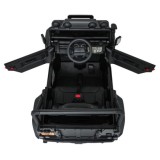 JOKO Elektrické autičko Land Rover Defender 110 SVX Concept 2x100W 24V, penové kolesá, kožené sedadlo, čierne