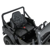 JOKO Elektrické autičko Land Rover Defender 110 SVX Concept 2x100W 24V, penové kolesá, kožené sedadlo, čierne
