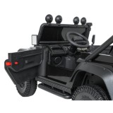 JOKO Elektrické autičko Land Rover Defender 110 SVX Concept 2x100W 24V, penové kolesá, kožené sedadlo, čierne