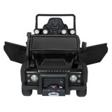JOKO Elektrické autičko Land Rover Defender 110 SVX Concept 2x100W 24V, penové kolesá, kožené sedadlo, čierne