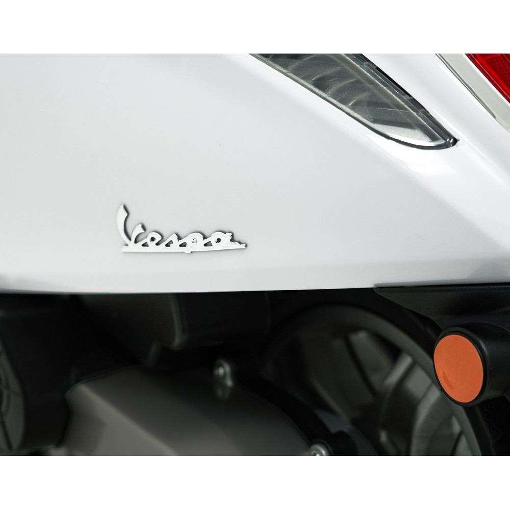 JOKO Elektrická Motorka Skúter Vespa ROMA, kožené sedalo, penové kolesá, biela