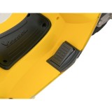JOKO Elektrická Motorka Skúter Vespa ROMA, kožené sedalo, penové kolesá, žltá