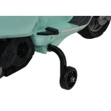 JOKO Elektrická Motorka Skúter Vespa ROMA, kožené sedalo, penové kolesá, zelená