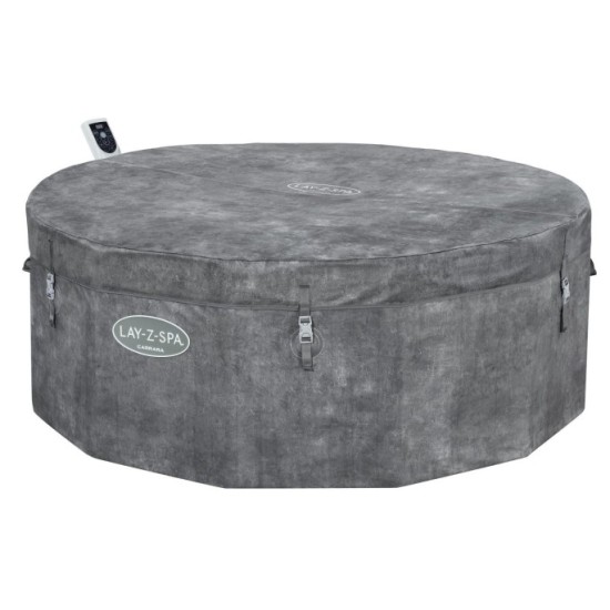 Bestway 6001V Vírivka Lay-Z-Spa Carrara SMART Air Jet Jacuzzi s WIFI aplikáciou, pre 6 osôb + 4 vankúše, priemer 170cm
