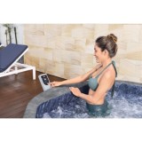 Bestway 6001V Vírivka Lay-Z-Spa Carrara SMART Air Jet Jacuzzi s WIFI aplikáciou, pre 6 osôb + 4 vankúše, priemer 170cm