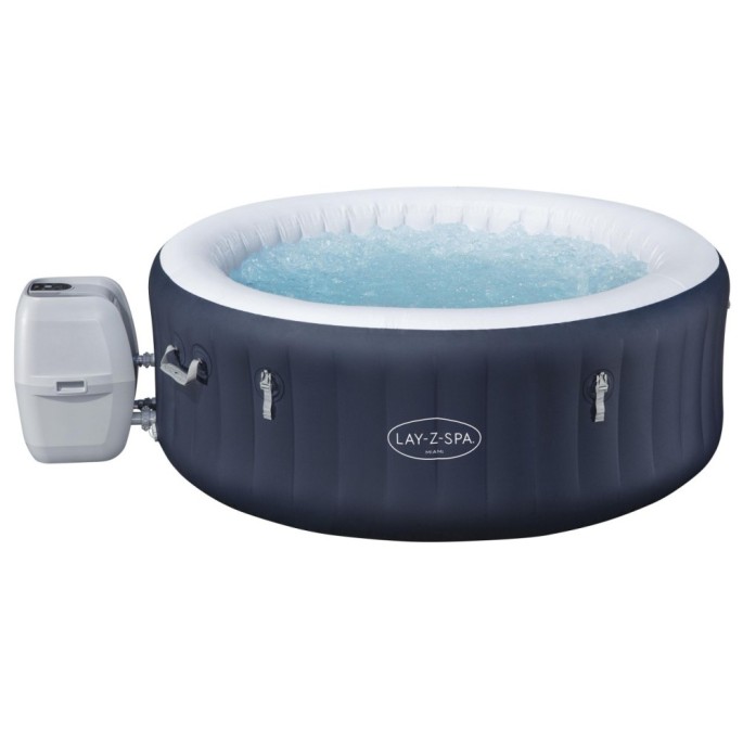 Bestway 6001C Vírivka Lay-Z-Spa Miami Airjet Jacuzzi, pre 4 osoby, priemer 180cm, modrá