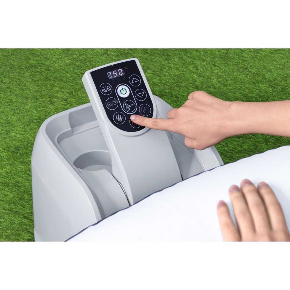 Bestway 6001C Vírivka Lay-Z-Spa Miami Airjet Jacuzzi, pre 4 osoby, priemer 180cm, modrá