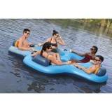 Bestway 43842 Nafukovací Matrac Ostrov Island Hydro Force 300 x 287cm pre 5 osôb