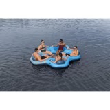Bestway 43842 Nafukovací Matrac Ostrov Island Hydro Force 300 x 287cm pre 5 osôb