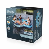 Bestway 43842 Nafukovací Matrac Ostrov Island Hydro Force 300 x 287cm pre 5 osôb