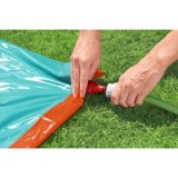 BESTWAY Vodná Šmýkačka so striekajúcou vodou H2OGO StompBlast 488 cm + 2 Fontánky