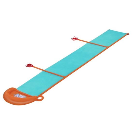 BESTWAY Vodná Šmýkačka so striekajúcou vodou H2OGO StompBlast 488 cm + 2 Fontánky