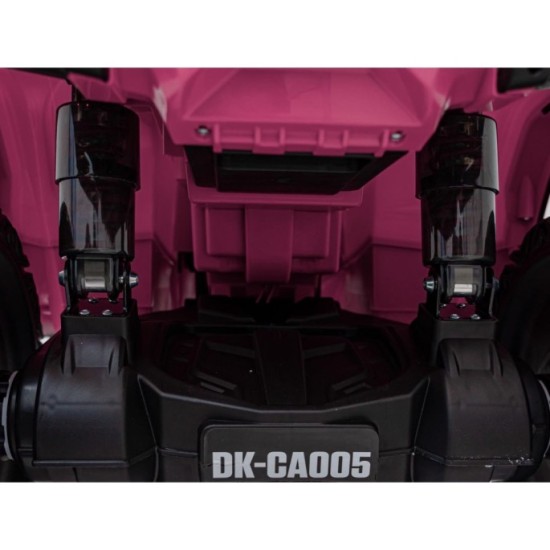 JOKO Elektrická Štvorkolka Can Am Outlander ATV 4x4, 4x200W penové kolesá, kožené sedadlo, nosnosť 50kg, ružová