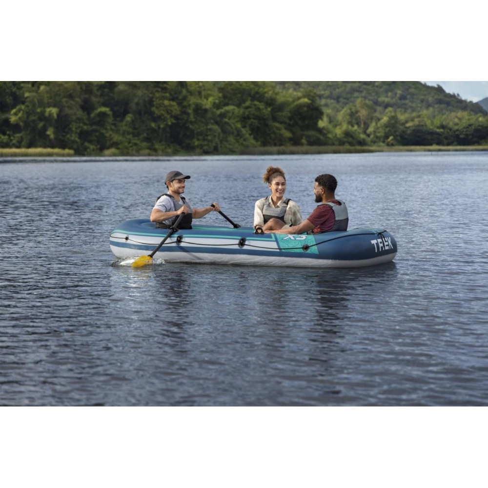 Bestway 61154 Nafukovací Čln TREK X3 294 cm x 137 cm s veslami + pumpa